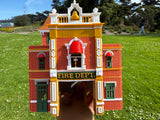 HO-Main Street Fire Station 1/87 Scale