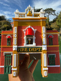 HO-Main Street Fire Station 1/87 Scale