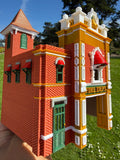 HO-Main Street Fire Station 1/87 Scale