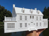 Small N-Scale Amityville Horror House 1:160 scale Assembled & Built White Supernatural
