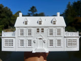 Small N-Scale Amityville Horror House 1:160 scale Assembled & Built White Supernatural