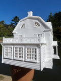 Small N-Scale Amityville Horror House 1:160 scale Assembled & Built White Supernatural