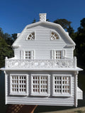 Small N-Scale Amityville Horror House 1:160 scale Assembled & Built White Supernatural