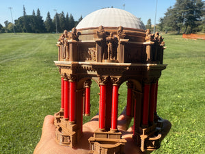 Miniature Scale COLOR Model San Francisco Palace of Fine Arts (N-Scale)