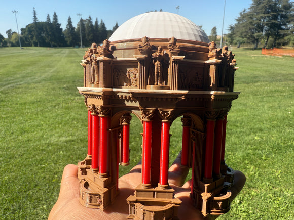 Miniature Scale COLOR Model San Francisco Palace of Fine Arts (N-Scale)