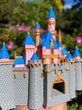 COLOR Miniature Neuschwanstein Sleeping Castle Miniature #40 White HO-Scale Fantasy Theme Beauty!