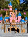 COLOR Miniature Neuschwanstein Sleeping Castle Miniature #40 White HO-Scale Fantasy Theme Beauty!