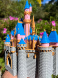 COLOR Miniature Neuschwanstein Sleeping Castle Miniature #40 White HO-Scale Fantasy Theme Beauty!