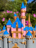 COLOR Miniature Neuschwanstein Sleeping Castle Miniature #40 White HO-Scale Fantasy Theme Beauty!