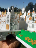 HO-Scale COLOR Miniature Small Boat World Tour Theme Park Ride Built 1/87 Scale