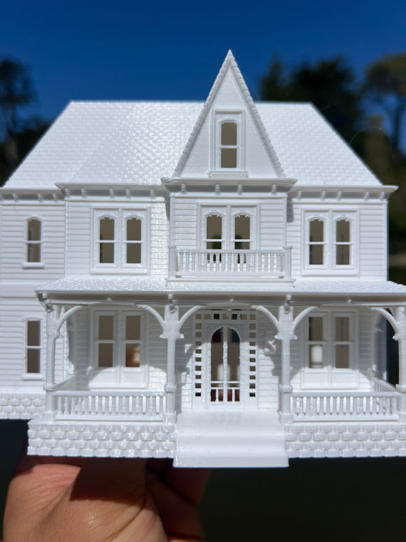 Miniature HO-Scale Stars Hollow Dean’s House Gilmore Girls Victorian 1:87