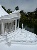 Miniature King Carousel Fantasy Miniature White N-Scale Fantasy Theme Beauty!
