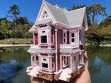 Small COLOR Miniature N Scale Charmed Witch Magic Halliwell San Francisco Victorian House