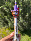 Miniature COLOR N-Scale Rapunzel Tower Built Assembled Fantasy #12