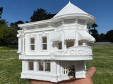 Gold Rush Bay HO-Scale Main Street Corner Clothiers Shop Victorian Built 1:87 Assembled