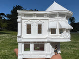 Gold Rush Bay HO-Scale Main Street Corner Clothiers Shop Victorian Built 1:87 Assembled