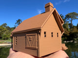 Miniature Druckers General Store Hootersville Petticoat Junction N-Scale Brown Built Old West