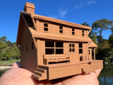 Miniature Druckers General Store Hootersville Petticoat Junction N-Scale Brown Built Old West