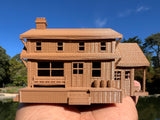 Miniature Druckers General Store Hootersville Petticoat Junction N-Scale Brown Built Old West