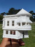 Gold Rush Bay Small N-Scale Main Street Corner Clothiers Shop Victorian Built 1:160 Assembled Miniature