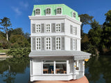 Small COLOR Miniature N-Scale Stars Hollow Luke’s Diner Williams Hardware Store Victorian Built Assembled