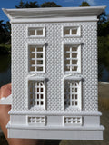 White Miniature HO-Scale Clock Tower Hill Valley Courthouse Built Assembled