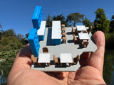 Small COLOR Miniature N-Scale Stars Hollow Luke’s Diner Williams Hardware Store Victorian Built Assembled