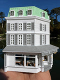 Miniature COLOR HO-Scale Stars Hollow Luke’s Diner Williams Hardware Store Victorian Built Assembled Including Interiors