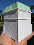 Miniature COLOR HO-Scale Stars Hollow Luke’s Diner Williams Hardware Store Victorian Built Assembled Including Interiors