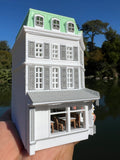 Miniature COLOR HO-Scale Stars Hollow Luke’s Diner Williams Hardware Store Victorian Built Assembled Including Interiors