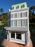 Miniature COLOR HO-Scale Stars Hollow Luke’s Diner Williams Hardware Store Victorian Built Assembled Including Interiors