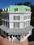 Miniature COLOR HO-Scale Stars Hollow Luke’s Diner Williams Hardware Store Victorian Built Assembled Including Interiors