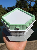 Miniature COLOR HO-Scale Stars Hollow Luke’s Diner Williams Hardware Store Victorian Built Assembled Including Interiors