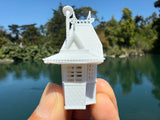 Small Miniature N-Scale World Victorian Storybook Ticket Booth 1:150 Model