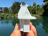 Small Miniature N-Scale World Victorian Storybook Ticket Booth 1:150 Model