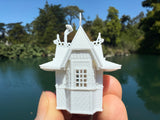 Small Miniature N-Scale World Victorian Storybook Ticket Booth 1:150 Model
