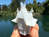 Small Miniature N-Scale World Victorian Storybook Ticket Booth 1:150 Model