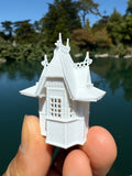 Miniature HO-Scale World Victorian Storybook Ticket Booth 1:87 Model