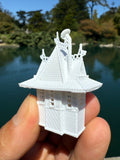 Miniature HO-Scale World Victorian Storybook Ticket Booth 1:87 Model