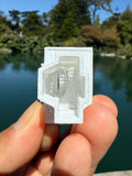 Miniature HO-Scale World Victorian Storybook Ticket Booth 1:87 Model