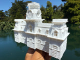Small Miniature N-Scale World Victorian Main Street Station Depot 1:150 Model