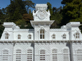 Small Miniature N-Scale World Victorian Main Street Station Depot 1:150 Model