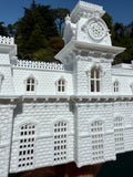 Miniature HO-Scale World Victorian Main Street Station Depot 1:87 Model