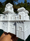 Miniature HO-Scale World Victorian Main Street Station Depot 1:87 Model