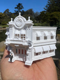 Gold Rush Bay Small N-Scale Main Street Corner Photo Supply Shop Victorian Built 1:160 Assembled Miniature