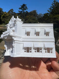 Gold Rush Bay Small N-Scale Main Street Corner Photo Supply Shop Victorian Built 1:160 Assembled Miniature