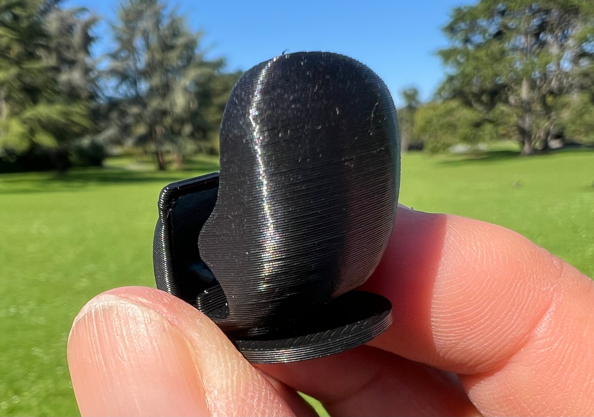 Small Black COLOR Miniature HO-Scale Doom Buggy Haunted Mansion