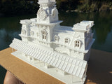 Small Bundle Miniature N-Scale World Victorian Main Street Station + Platform 1:150 Model