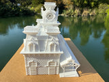 Small Bundle Miniature N-Scale World Victorian Main Street Station + Platform 1:150 Model
