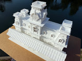 Small Bundle Miniature N-Scale World Victorian Main Street Station + Platform 1:150 Model